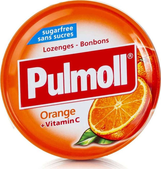 Pulmoll Vitamin C Καραμέλες για την Ενίσχυση του Ανοσοποιητικού 45gr