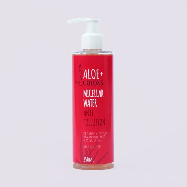 Aloe+ Colors Micellar Water Anti Pollution Νερό Ντεμακιγιάζ Προσώπου & Ματιών 250ml