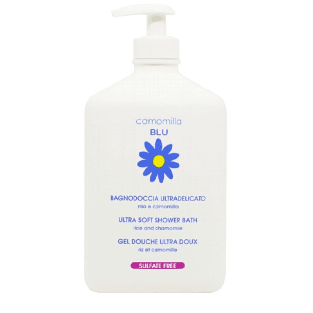 Camomilla Blu Ultra Soft Shower Bath Sulfate Free αφρόλουτρο χωρίς Θειικά Άλατα 500ml