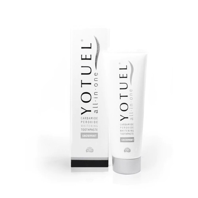 Yotuel All in One Snowmint Λευκαντική Οδοντόκρεμα με Γεύση Μέντα, 75ml