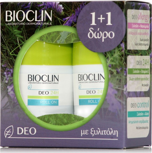Epsilon Health Bioclin Promo Deo 24h Alcohol Free Roll-on Αποσμητικό 50ml 1+1