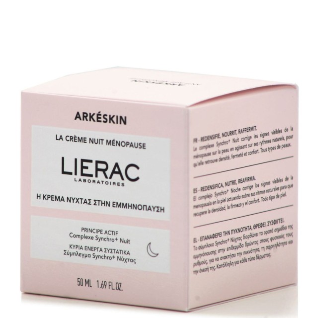 Lierac Arkeskin Menopause Night Cream, Κρέμα Νύχτας 50ml.
