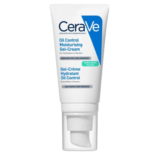 CeraVe Oil Control Moisturising Gel-Cream Ενυδατική για Λιπαρό Δέρμα, 52ml