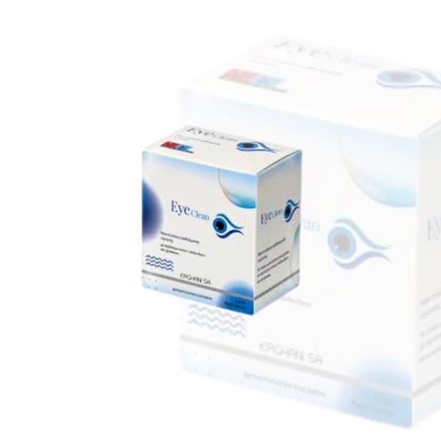 Erghani Eye Clean Μαντηλάκια Οφθαλμικής Υγιεινής, 16τεμ