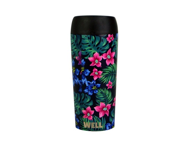 Well Ανοξείδωτη Κούπα Ταξιδίου Tropical 450ml