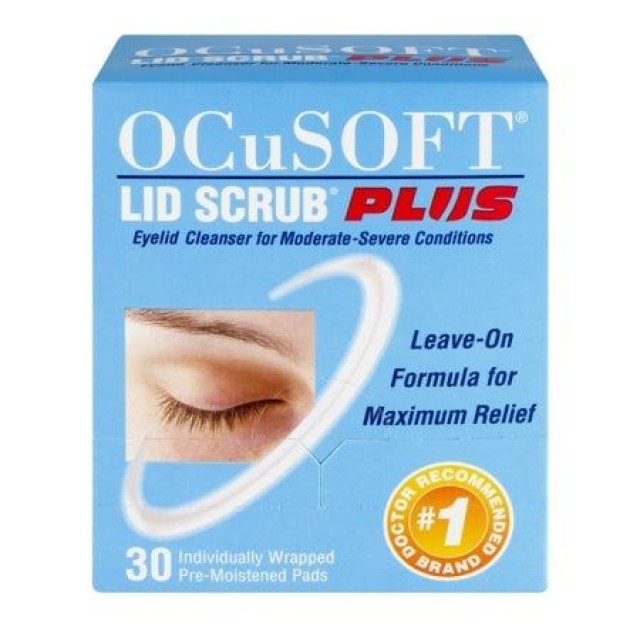 Ocusoft Eyelid Cleanser Pads 30τμχ