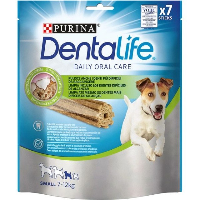 PURINA DENTALIFE DAILY ORAL CARE SMALL 7-12kg 5sticks