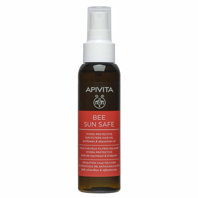 Apivita Bee Sun Safe Ενυδατικό Λάδι Μαλλιών 100ml