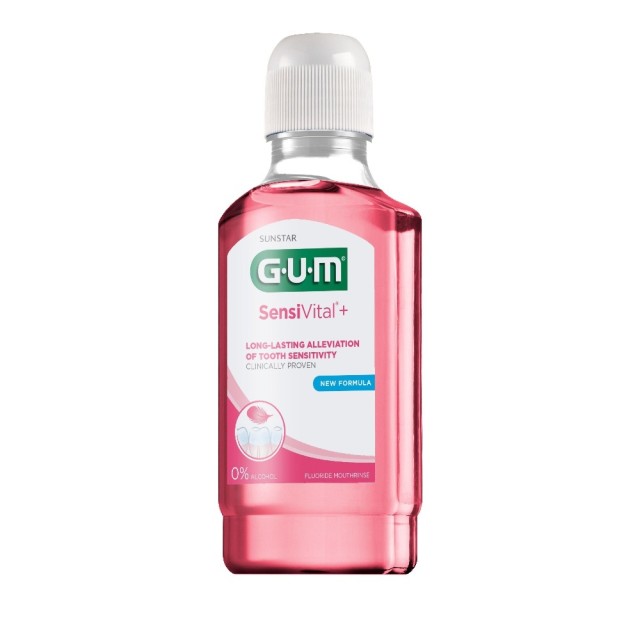 GUM SENSIVITAL PLUS ΣΤΟΜΑΤΙΚΟ ΔΙΑΛΥΜΜΑ 300ml