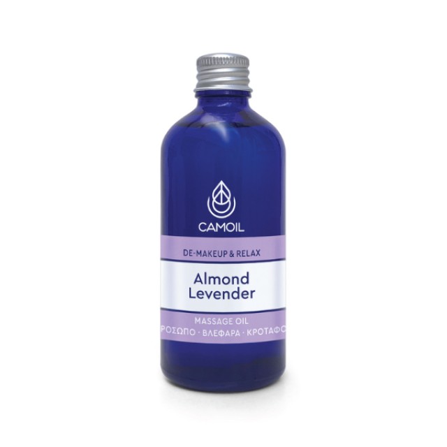 JOHNZ Camoil Almond Levender De-MakeUp & Relax Massage Oil Έλαιο Ντεμακιγιάζ, 100ml