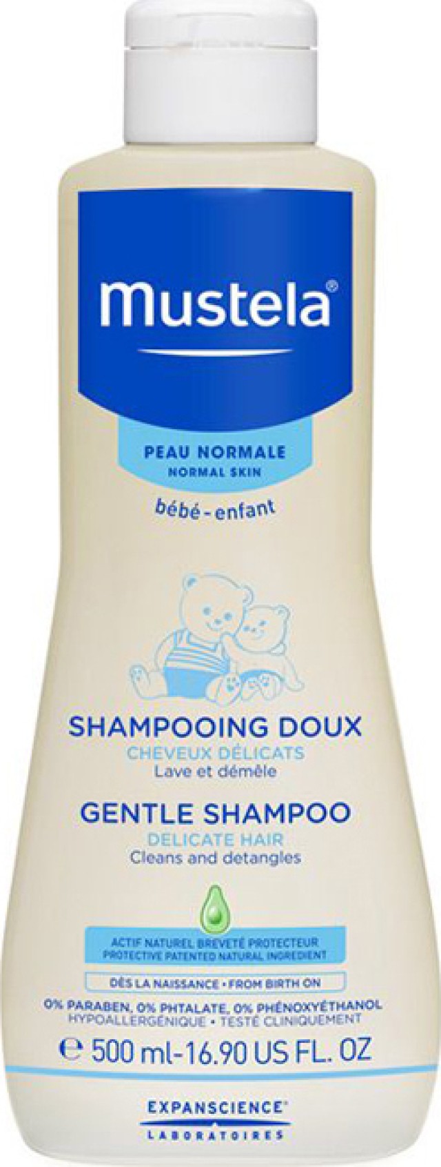 Mustela Doux Shampoo Απαλό Σαμπουάν με Αβοκάντο Βιολογικής Καλλιέργειας 500ml