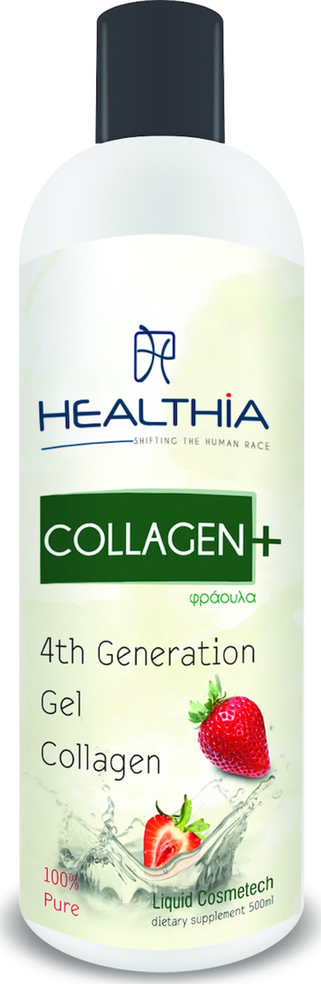 Healthia Collagen Plus  10000mg Φράουλα 500ml