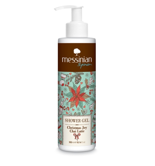 Messinian Spa Christmas Joy Chai Latte Shower Gel 300ml