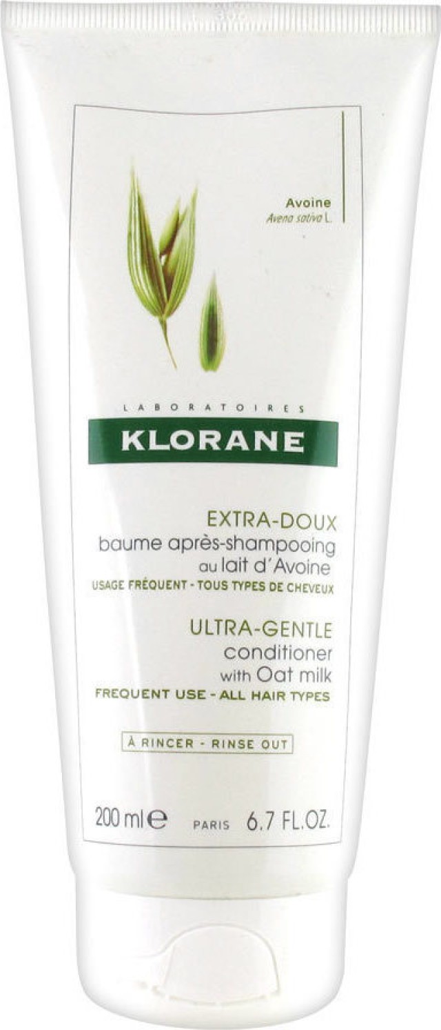 Klorane Avoine Conditioner Μαλακτική Κρέμα Μαλλιών Με Βρώμη 200ml