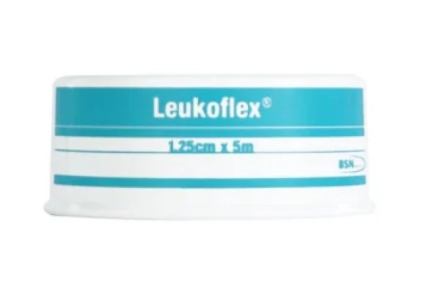 BSN MEDICAL Leukoflex Waterproof Αυτοκόλλητη Επιδεσμική Ταινία 1.25cm x 5m 1 Ρολό