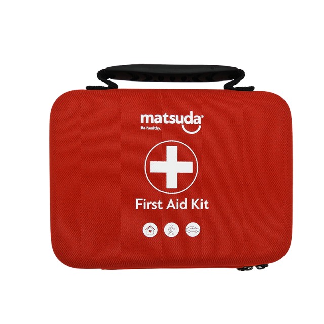 Matsuda First Aid Kit Προγεμισμένο Φαρμακείο Πρώτων Βοηθειών, 1τεμ
