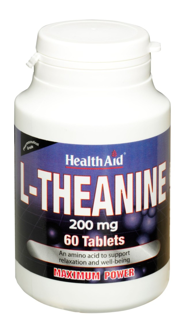 Health Aid L-Theanine Θειανίνη 200mg 60tabs