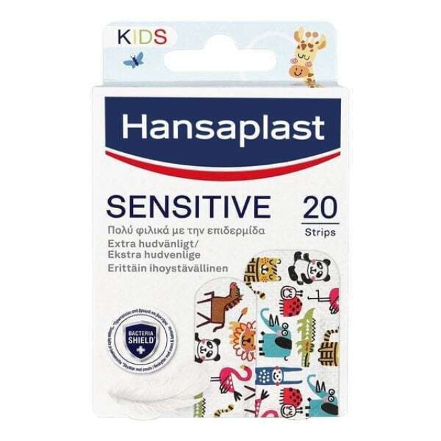 Hansaplast Sensitive Kids Παιδικά Αυτοκόλλητα Επιθέματα 20τμχ