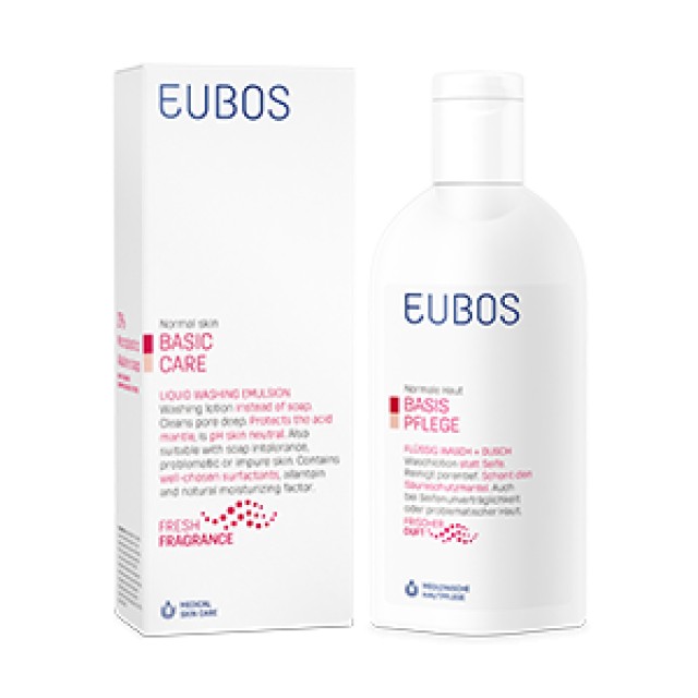 Eubos Liquid Red Washing Emulsion 200ml