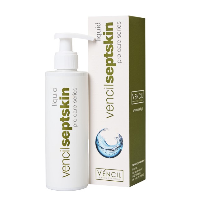 Vencil Septskin Liquid 200ml (Aντισηπτικό Υγρό Καθαρισμού Σώματος &  Ευαίσθητης Περιοχής)