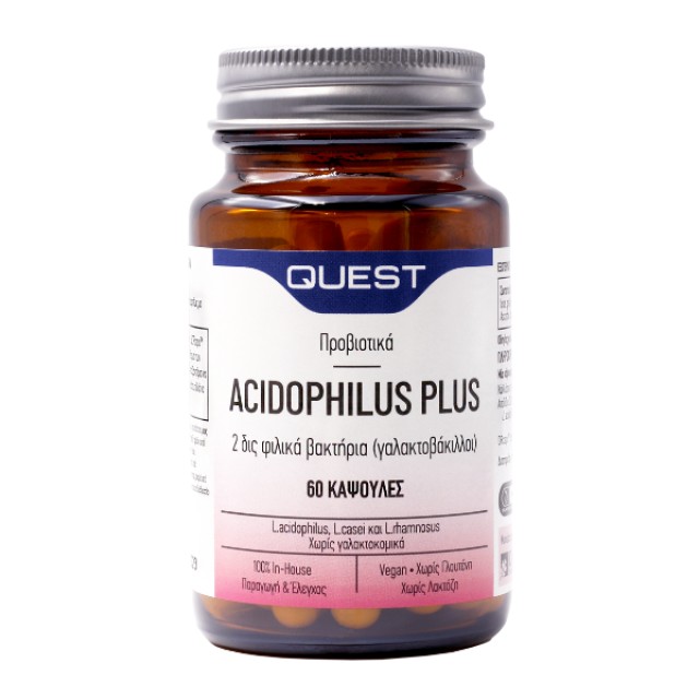 Quest Acidophilus Plus, 60caps