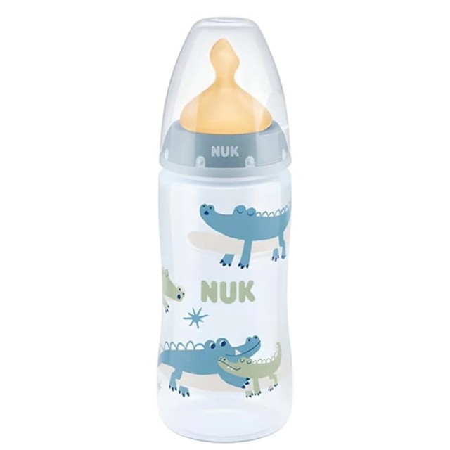 Nuk First Choice Μπιμπερό Πολυπροπυλενίου Θηλή Καουτσούκ 0-6m (10.741.939), 300ml