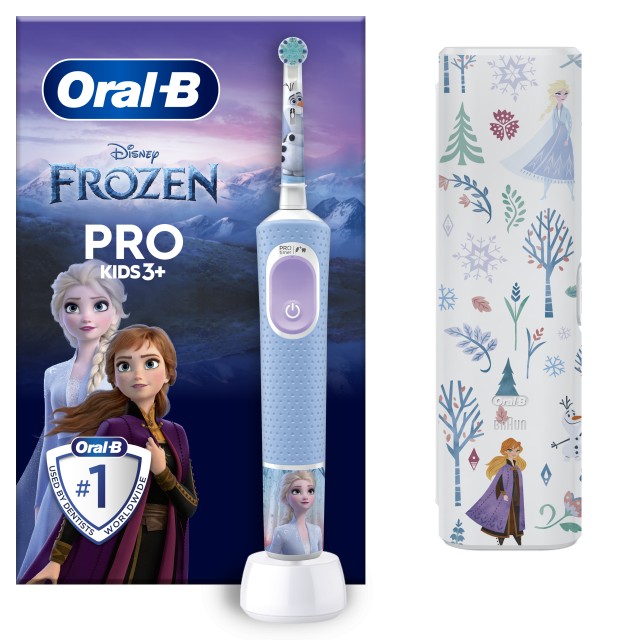 Oral-B Pro Kids 3+ Frozen & Θήκη Ταξιδίου
