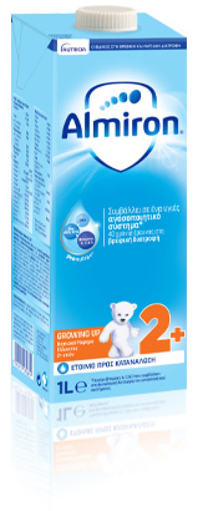 Nutricia Almiron Growing Up 2+ Γάλα Σε Υγρή Μορφή 1lt