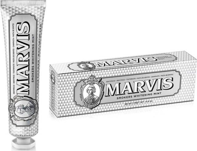 Marvis Smokers Whitening Mint Toothpaste Οδοντόκρεμα 85ml