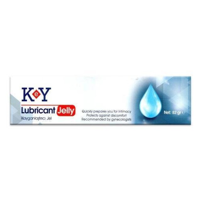 KeY Lubrificant Jelly , Υδατοδιαλυτό και Χωρίς Λάδι Λιπαντικό Τζελ 82g