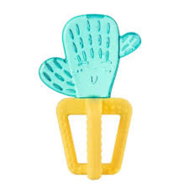 Chicco Δροσιστικός Κρίκος Οδοντοφυΐας Refreshing σε Σχήμα Cactus 4m+, 1τεμ
