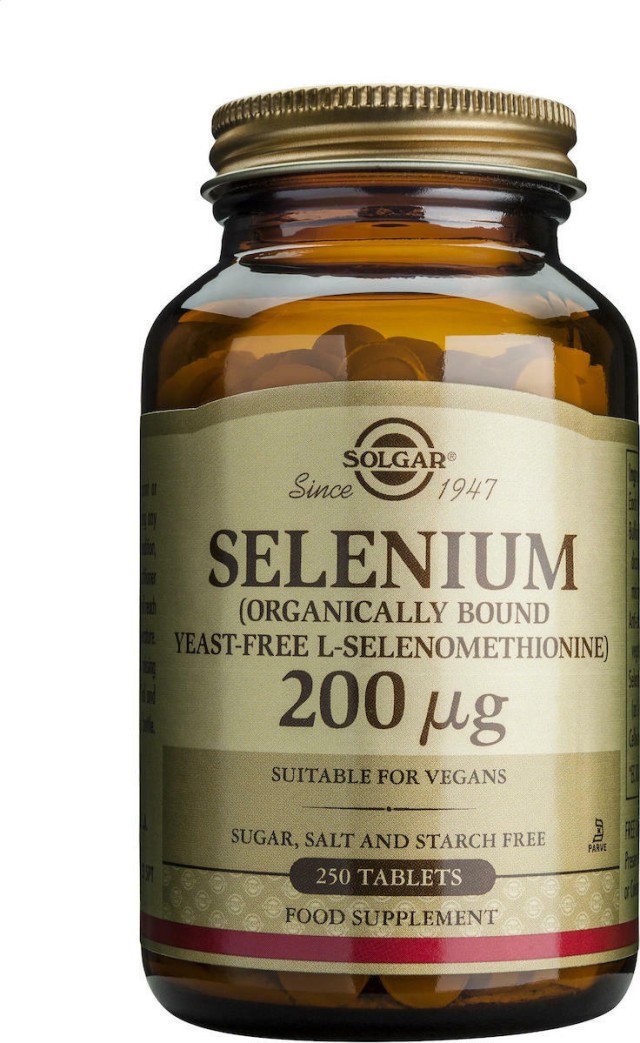 Solgar Selenium 200μg 250tabs