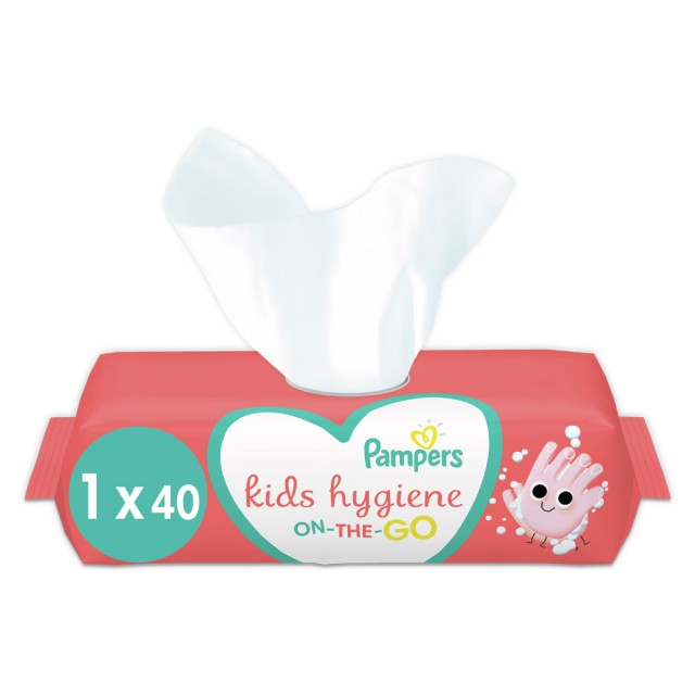 Pampers Μωρομάντηλα Hygiene On The Go 40τμχ