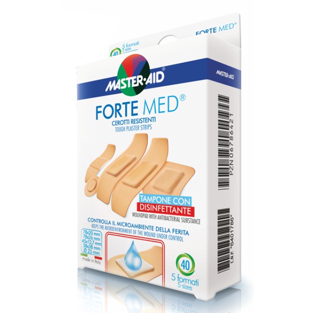 MASTER AID FORTEMED 5 SIZES 40pcs