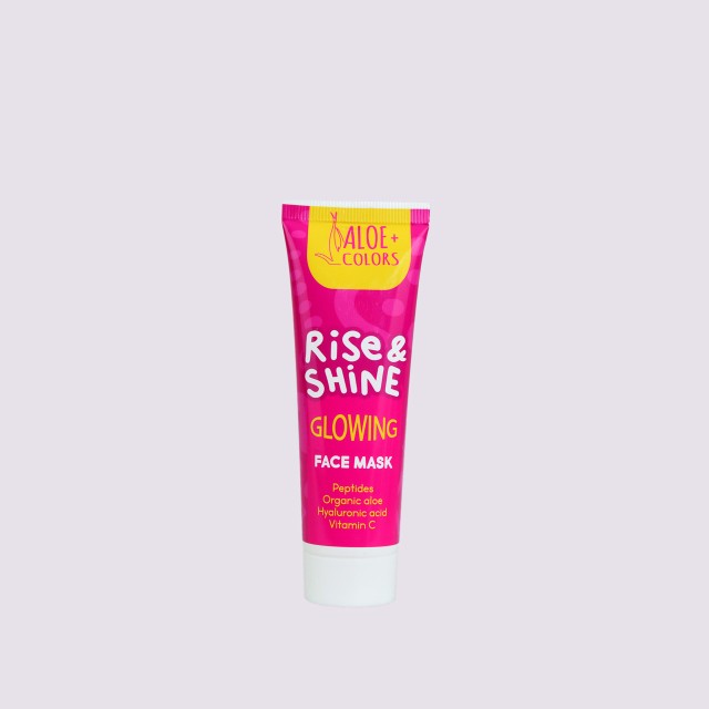 Aloe+ Colors Rise & Shine Glowing Face Mask Μάσκα Προσώπου Για Λάμψη 60ml