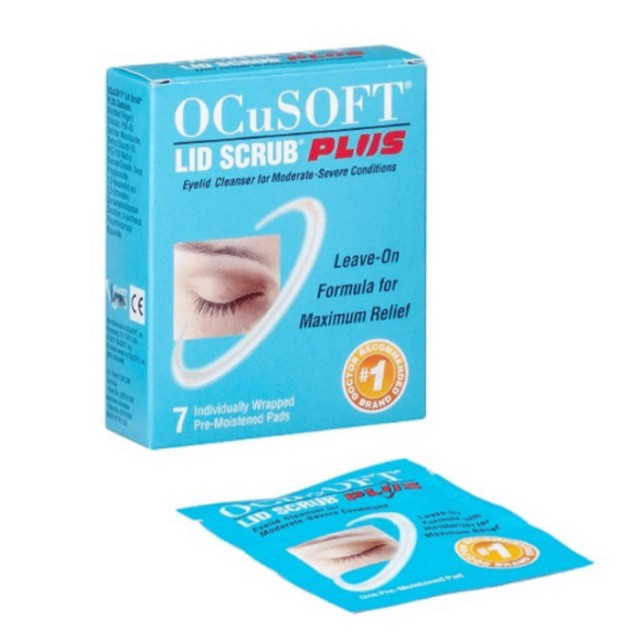 Ocusoft Eyelid Cleanser 7 pads