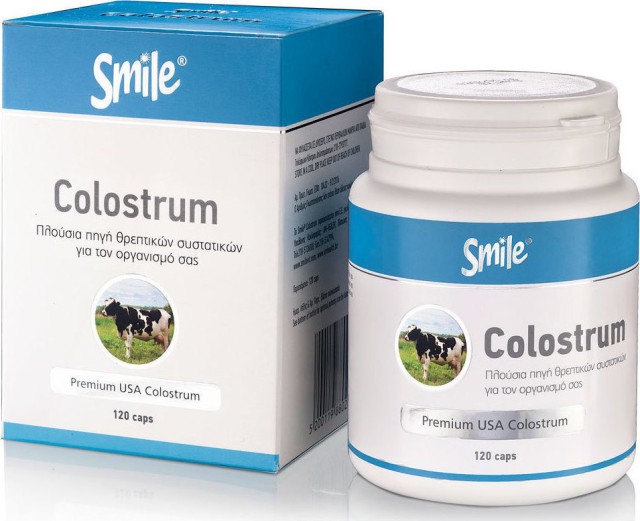 AM Health Smile Colostrum 120 κάψουλες