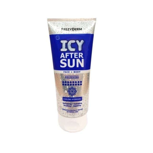 Frezyderm Icy After Sun Relieving, Δροσερό Τζελ Για Μετά Την Ήλιο 200ml