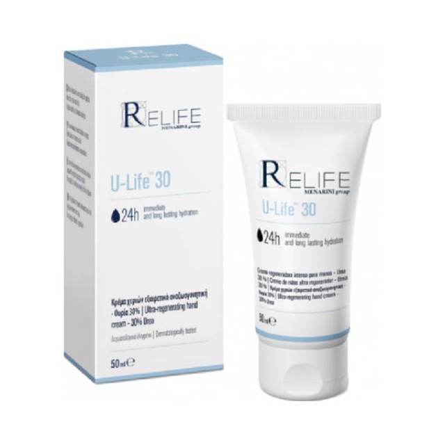 MENARINI ReLife U-Life 30 Κρέμα Χεριών με Ουρία, 50ml