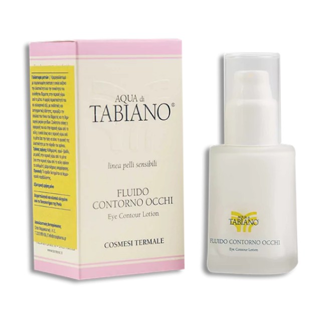 Aqua Di Tabiano Fluido Contorno Occhi Eye Contour Lotion Kρέμα Ματιών, 30ml