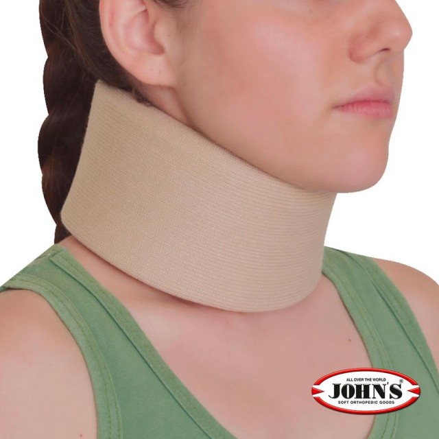 JOHNS ΚΟΛΑΡΟ ΑΥΧΕΝΟΣ ΜΑΛ WRAP AROUND BLACK L S-XL ΜΑ-ΜΠΕΖ