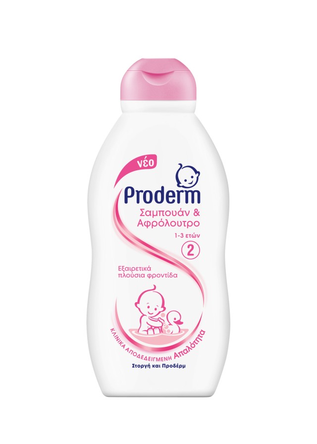 PRODERM ΠΑΙΔΙΚΟ ΣΑΜΠΟΥΑΝ & ΑΦΡΟΛΟΥΤΡΟ 200ml