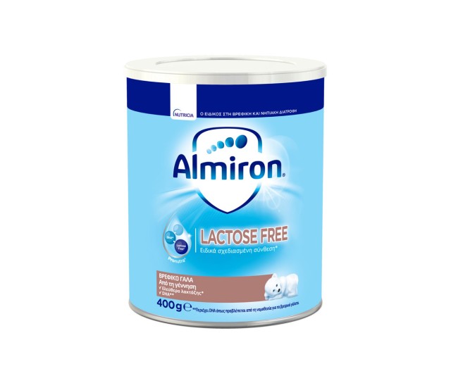 Nutricia Almiron FL Ειδικό Γάλα Για Βρέφη Με Δυσανεξία Στη Λακτόζη 0+ 400gr