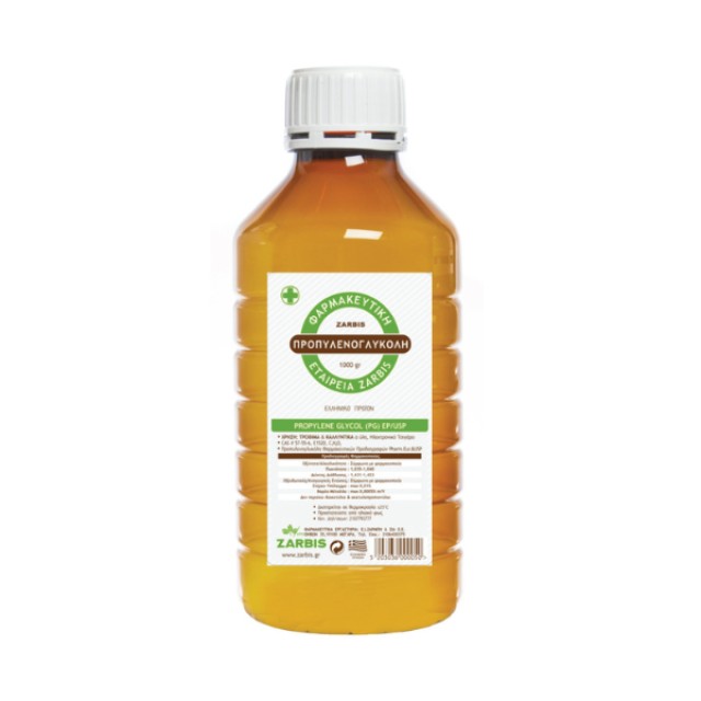 Zarbis Φαρμακευτική Προπυλενογλυκόλη (PG), 1000ml