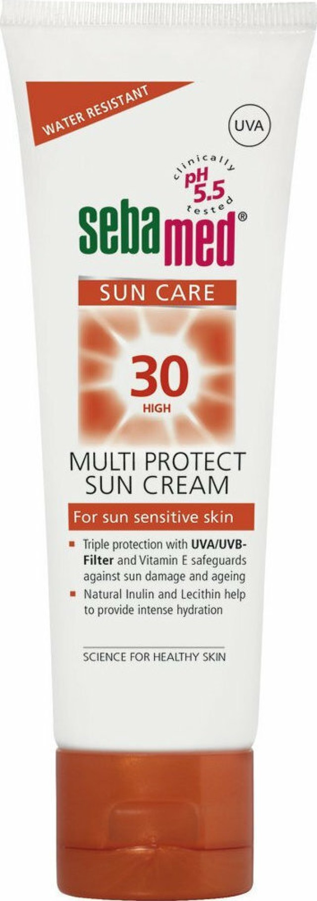 Sebamed Sun Care Multi Protect Sun Cream Αντιηλιακή Κρέμα Προσώπου Για Το Ευαίσθητο Δέρμα SPF30 75ml