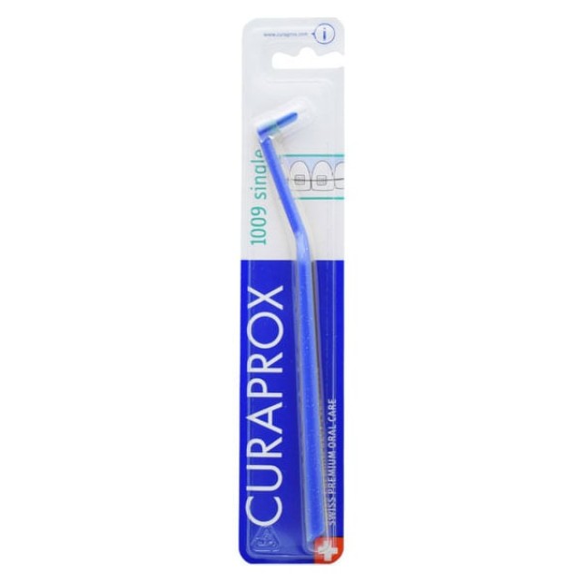 Curaprox CS (1009 Ortho) Single Οδοντόβουρτσα Καθαρισμού Ορθοδοντικού Μηχανισμού, 1τεμ