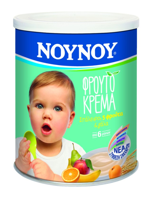 Noynoy Φρουτόκρεμα 5 Φρούτα 300gr