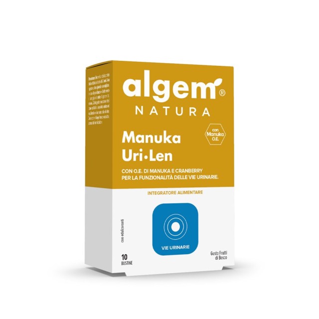 Algem Manuka Uri-Len Για Την Αντιμετώπιση Των Λοιμώξεων Του Ουροποιητικού 10sticksx3gr