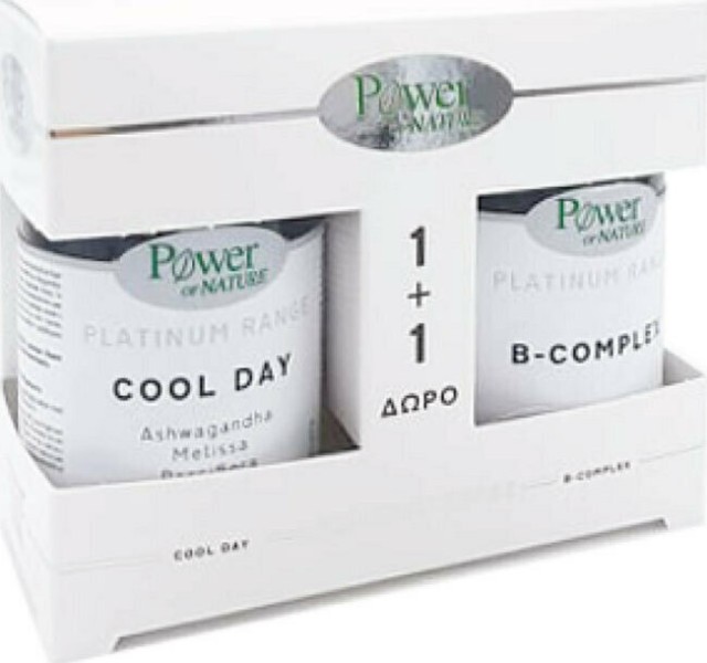 Power Health Promo Classics Platinum Range Cool Day 30 ταμπλέτες & Platinum Range B-Complex 20 ταμπλέτες