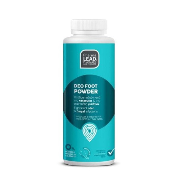 Pharmalead Αποσμητική Πούδρα Ποδιών, 100g